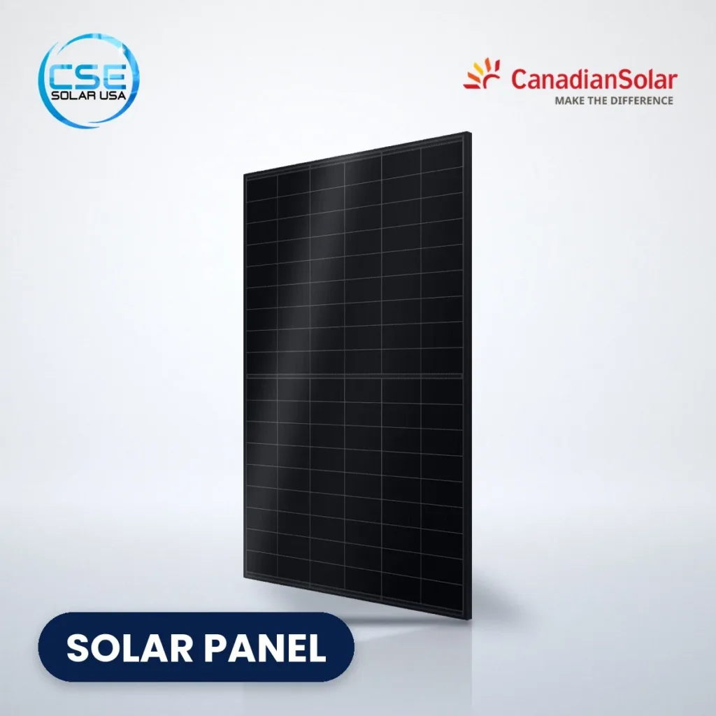 Canadian Solar TOPHiKu6 CS6.1-54TM 455W Black Panel