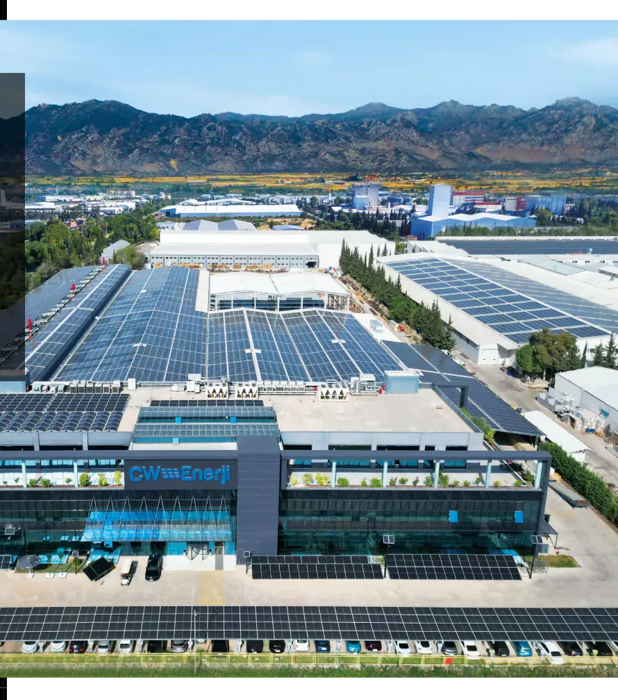 CW Enerji module factory in Antalya, Türkiye (manufacturer photo)