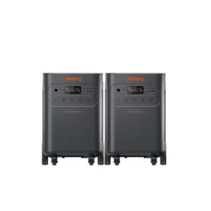 Jackery Explorer 5000 Plus Double Kit: two Explorer 5000 Plus portable power stations side by side, 10,080Wh total