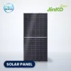 Jinko Tiger Neo JKM-72HL4-BDV bifacial dual-glass solar panel, with CSE Solar USA and Jinko Solar logos