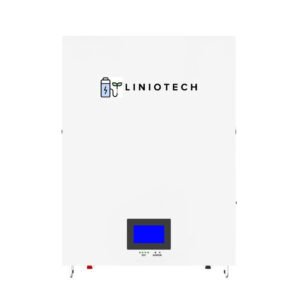 Liniotech LNT051280A-B-GBP2 14.34kWh wall-mount LiFePO4 battery, front view