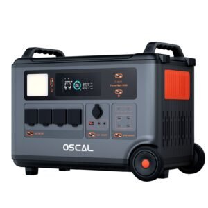 OSCAL PowerMax 3600 portable power station, official OSCAL product image 4