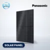 Panasonic EverVolt EVPV K Black Series solar panel, with CSE Solar USA and Panasonic logos