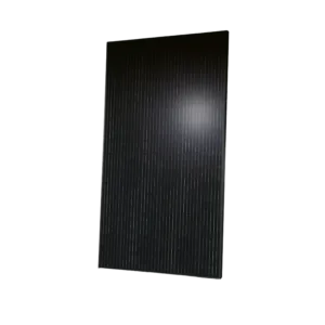 Qcells Q.PEAK DUO BLK ML-G10+ series all-black solar panel, official Qcells product image