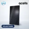 Qcells Q.PEAK DUO BLK ML-G10+ series all-black solar panel, with CSE Solar USA and Qcells logos