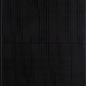 Qcells Q.TRON BLK M-G2+ series all-black solar panel, official Qcells product image