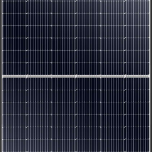Regitec RMH54 B1 mono PERC black-frame solar panel, official Regitec product image
