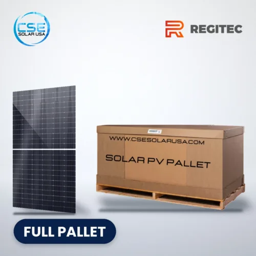 Regitec RMHT72/580S1 – 580W N-Type TOPCon Half-Cell Solar Panel– 31 Solar Panels