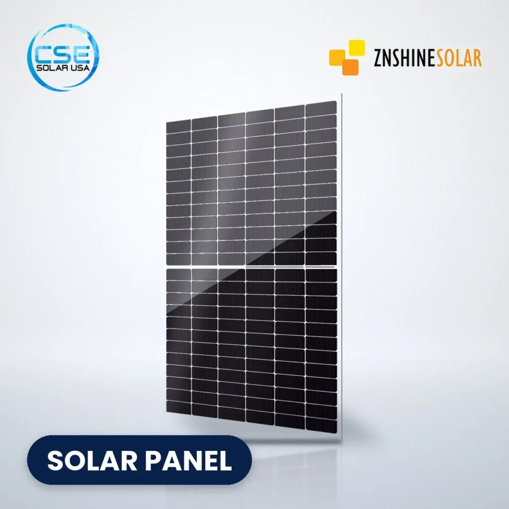 ZNShine 585W N-Type Bifacial Solar Panel